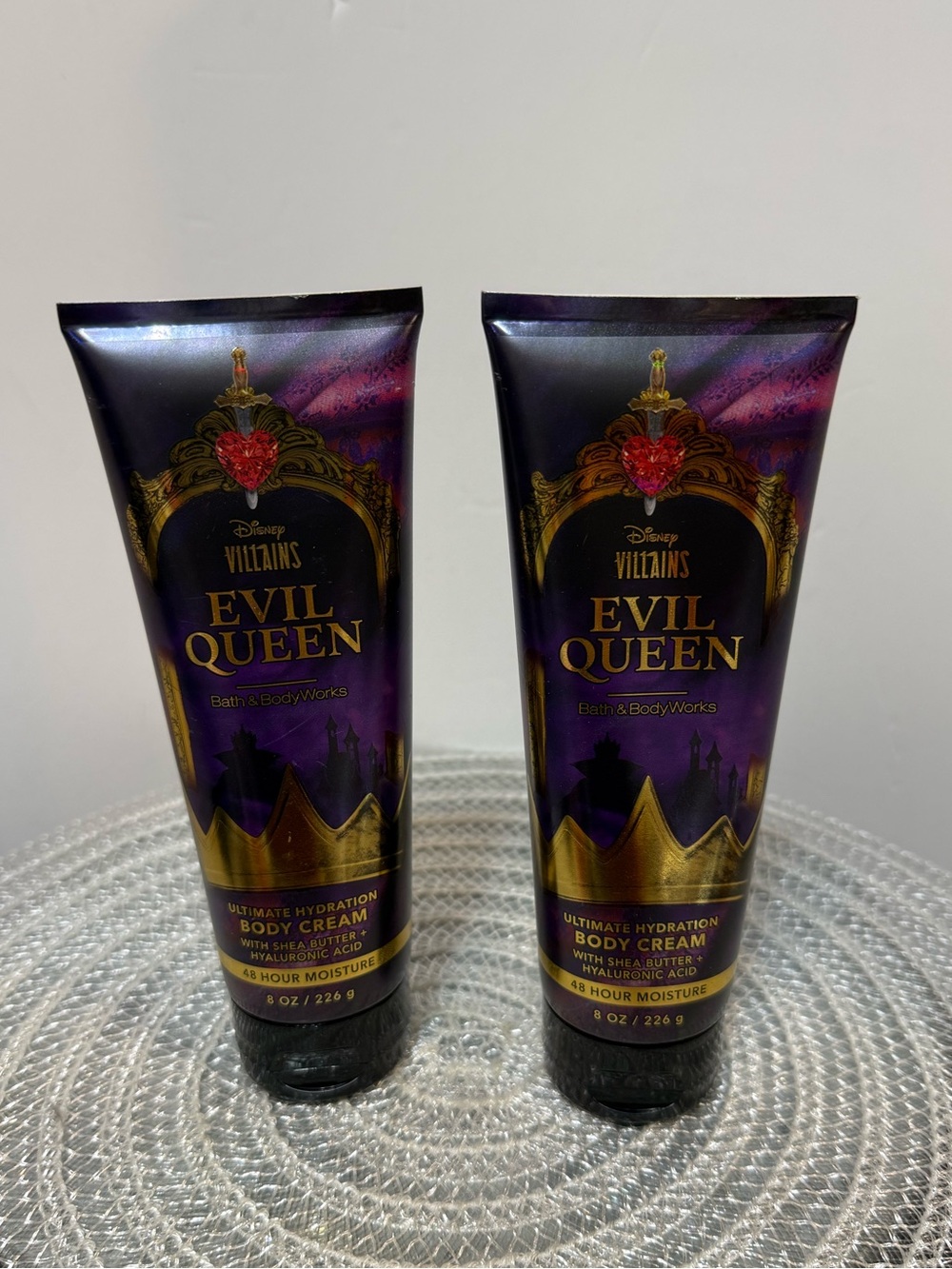 BBW Disney Villians Evil Queen Body Cream Set of 2 NWT